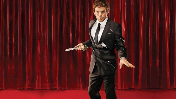 Dexter With A Knife on Stage